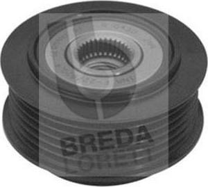 Breda Lorett RLA3163 - Шкив генератора, муфта autospares.lv