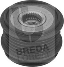 Breda Lorett RLA3162 - Шкив генератора, муфта autospares.lv