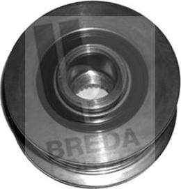 Breda Lorett RLA3850 - Шкив генератора, муфта autospares.lv