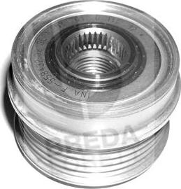 Breda Lorett RLA3863 - Шкив генератора, муфта autospares.lv