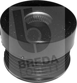 Breda Lorett RLA3862 - Шкив генератора, муфта autospares.lv