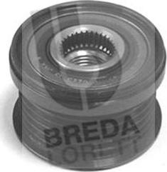 Breda Lorett RLA3714 - Шкив генератора, муфта autospares.lv