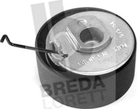 Breda Lorett TDI3605 - Натяжной ролик, зубчатый ремень ГРМ autospares.lv