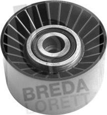 Breda Lorett TOA3983 - Ролик, поликлиновый ремень autospares.lv