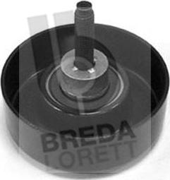 Breda Lorett TOA3596 - Ролик, поликлиновый ремень autospares.lv