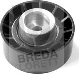 Breda Lorett TOA3670 - Ролик, поликлиновый ремень autospares.lv