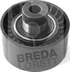 Breda Lorett TOA3678 - Ролик, поликлиновый ремень autospares.lv