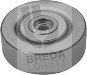 Breda Lorett TOA3053 - Ролик, поликлиновый ремень autospares.lv