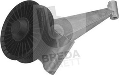 Breda Lorett TOA3085 - Ролик, поликлиновый ремень autospares.lv