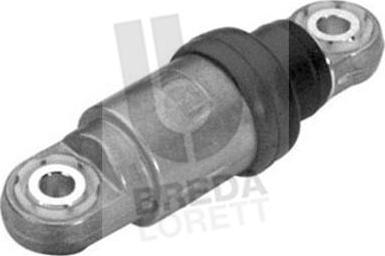 Breda Lorett TOA3116 - Виброгаситель, поликлиновый ремень autospares.lv