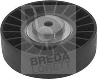 Breda Lorett TOA3124 - Ролик, поликлиновый ремень autospares.lv