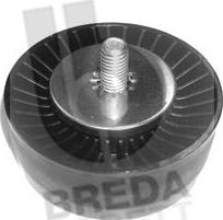 Breda Lorett TOA3891 - Ролик, поликлиновый ремень autospares.lv