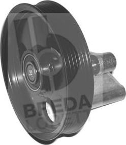 Breda Lorett TOA3858 - Натяжитель, поликлиновый ремень autospares.lv