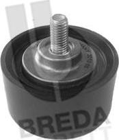 Breda Lorett TOA3882 - Ролик, поликлиновый ремень autospares.lv