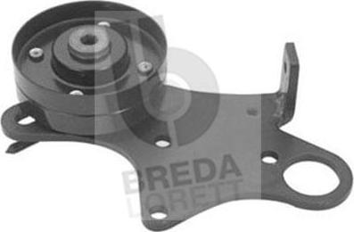 Breda Lorett TOA3383 - Натяжитель, поликлиновый ремень autospares.lv