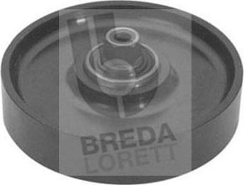 Breda Lorett TOA3376 - Ролик, поликлиновый ремень autospares.lv