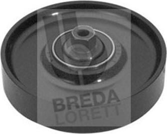 Breda Lorett TOA3378 - Ролик, поликлиновый ремень autospares.lv