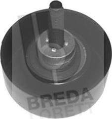 Breda Lorett TOA3768 - Ролик, поликлиновый ремень autospares.lv