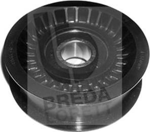 Breda Lorett TOA3778 - Ролик, поликлиновый ремень autospares.lv