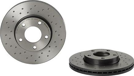 Brembo 09.9464.2X - Тормозной диск autospares.lv