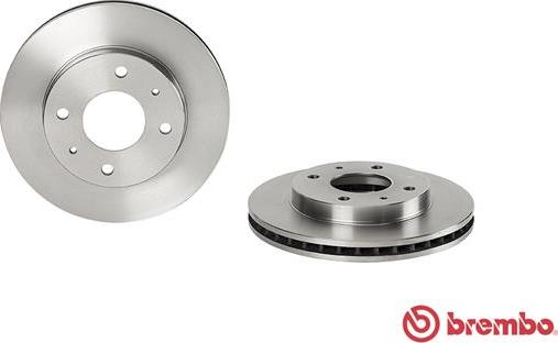 Brembo 09.9617.10 - Тормозной диск autospares.lv