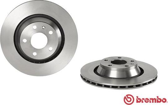 Brembo 09.9768.10 - Тормозной диск autospares.lv