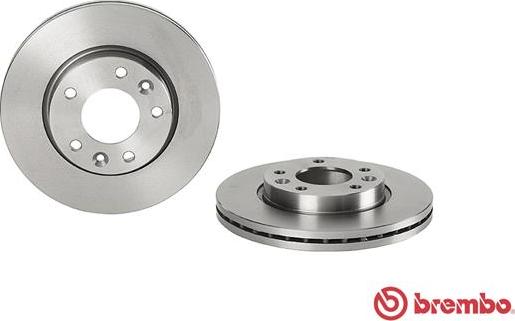 Brembo 09.9726.10 - Тормозной диск autospares.lv