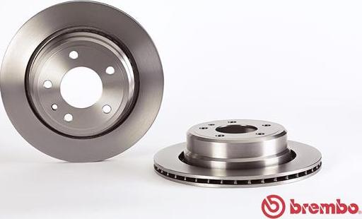 Brembo 09.5506.10 - Тормозной диск autospares.lv