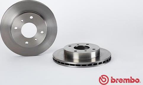 Brembo 09.5022.10 - Тормозной диск autospares.lv