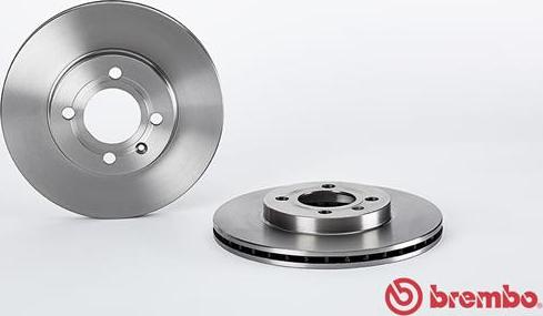 Brembo 09.5166.14 - Тормозной диск autospares.lv