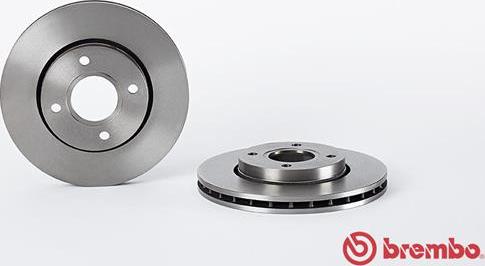 Brembo 09.5809.10 - Тормозной диск autospares.lv