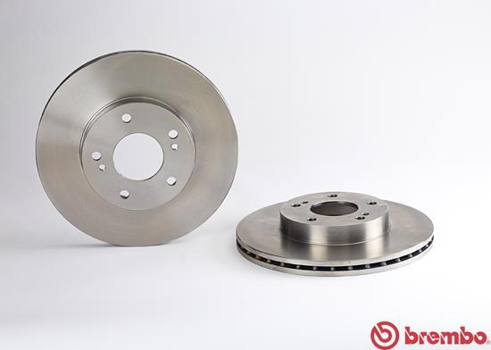 Brembo 09.5254.10 - Тормозной диск autospares.lv