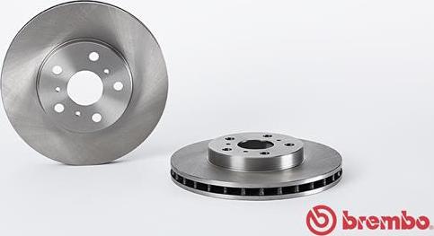 Brembo 09.5712.10 - Тормозной диск autospares.lv