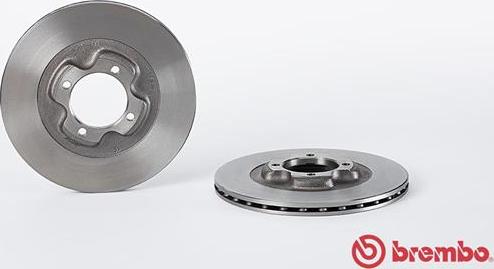 Brembo 09.6849.10 - Тормозной диск autospares.lv