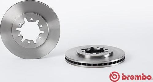 Brembo 09.6744.10 - Тормозной диск autospares.lv