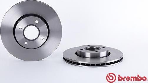 Brembo 09.6766.10 - Тормозной диск autospares.lv