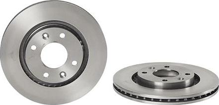 Brembo 09869510 - Тормозной диск autospares.lv