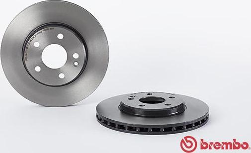 Brembo 09.8681.11 - Тормозной диск autospares.lv