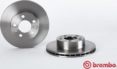 Brembo 09.3442.10 - Тормозной диск autospares.lv