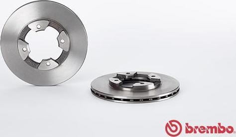 Brembo 09.3105.10 - Тормозной диск autospares.lv