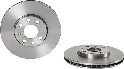 Brembo 09.7628.10 - Тормозной диск autospares.lv