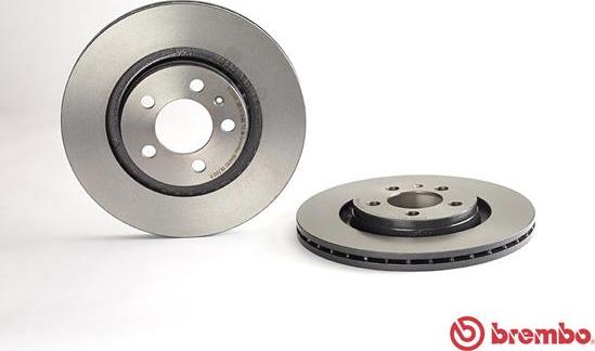 Brembo 09.7012.11 - Тормозной диск autospares.lv