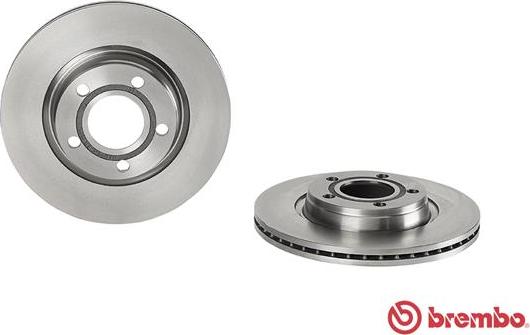 Brembo 09.7196.14 - Тормозной диск autospares.lv