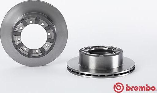 Brembo 09.7263.30 - Тормозной диск autospares.lv