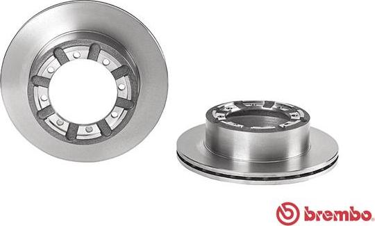 Brembo 09.7263.20 - Тормозной диск autospares.lv