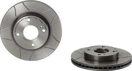 Brembo 09.A968.76 - Тормозной диск autospares.lv