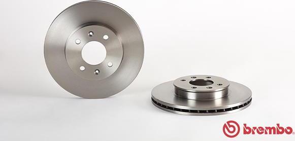 Brembo 09.A445.10 - Тормозной диск autospares.lv