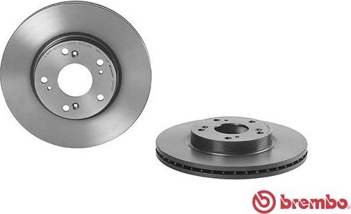 Brembo 09.A455.11 - Тормозной диск autospares.lv