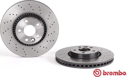 Brembo 09.A426.1X - Тормозной диск autospares.lv