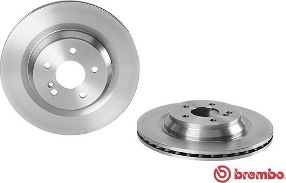 Brembo 09.A818.10 - Тормозной диск autospares.lv